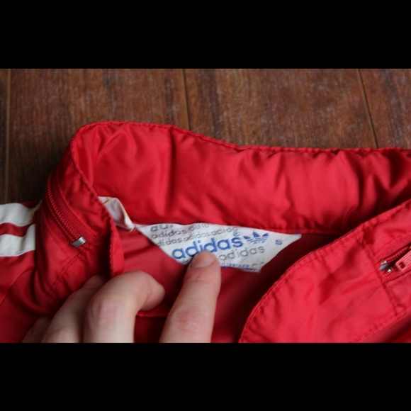 Vintage Adidas 1970s nylon zip up track jacket - Picture 2 of 4
